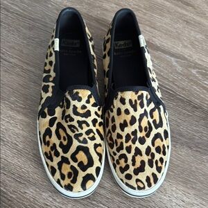 Keds/Kate Spade Leopard Slip-On Sneakers